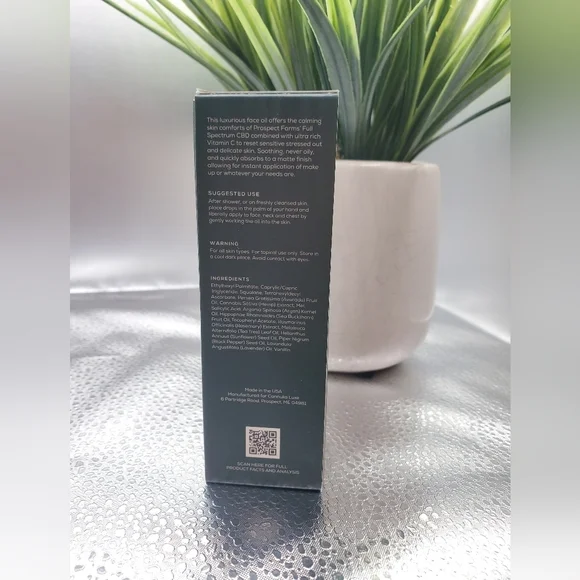 Cannuka Cannaluxe Manuka Honey Face Oil Anti Aging Serum RT$98 Rare Hard to Find